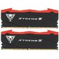 Memory Module PATRIOT Viper Xtreme 5 Gaming DDR5 Общий объём памяти 32Гб Module capacity 16Гб Количество 2 Множитель частоты шины 38 1.45 В RGB черный PVX532G82C38K