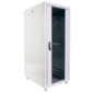 Шкаф телекоммуникационный напольный ЭКОНОМ 30U  (600  600) дверь стекло,  дверь металл
