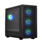 Корпус ZALMAN M5,  MATX,  BLACK,  WINDOW,  1xCombo  (3.5'' or 2.5''),  1x3.5",  2x2.5",  1xUSB2.0,  1xUSB3.0,  1xUSB Type-C,  FRONT 3x120mm ARGB,  REAR 1x120mm ARGB
