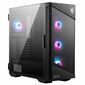 MSI MPG VELOX 100R,  ATX,  BLACK,  WINDOW,  2x3.5",  Compatible with 2.5"  (Max up to 4x2.5"),  1xUSB 3.2 Type-C,  2xUSB 3.2 Gen 1,  FRONT 3x120mm ARGB,  REAR 1x120mm ARGB