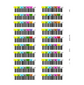 DELL LTO8 Tape Labels,  601-800,  Cust Kit  (LTO8 Tape Labels,  601-800)