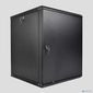 ЦМО Шкаф телекоммуникационный настенный разборный ЭКОНОМ 18U  (600 x 650) дверь металл,  цвет черный  (ШРН-Э-18.650.1-9005)