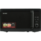 Микроволновая печь Sharp /  20 л,  800 Вт,  эмаль,  черный