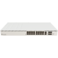 CRS320-8P-8B-4S+RM Cloud Router Switch with dual-core 800 MHz CPU,  256 MB RAM,  98DX226S switch chip,  17 x Gigabit Eth ports  (8 x 802.3af / at,  8 x 802.3bt PoE-out),  4 x 10G SFP+ ports,  RouterOS L5,  1U rackmount enclosure,  600W PSU