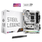 ASROCK B650 STEEL LEGEND WIFI,  AM5,  B650,  4*DDR5,  HDMI+DP,  2xSATA3 6.0,  M.2 Socket,  RAID,  USB 3.2,  USB 2.0,  Type-C,  ATX; 90-MXBN90-A0UAYZ