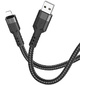 Кабель Hoco U110 iP USB  (m)-Lightning  (m) 1.2м черный коробка