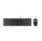 Комплект SlimStar C126 чёрный,  USB (клавиатура SlimStar C126 и мышь DX-125)