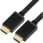 GCR Кабель 0.5m HDMI 1.4,  черный,  OD7.3mm,  30 / 30 AWG,  позолоченные контакты,  Ethernet 10.2 Гбит / с,  3D,  4K, экран
