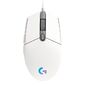Мышь игровая Logitech G102 LIGHTSYNC White белая,  оптическая,  200-8000dpi,  2.1м USB2.0,  6 программируемых кнопок,  RGB подсветка,  под обе руки