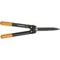 Ножницы для живой изгороди Fiskars PowerGear HS72 черный / оранжевый  (1000596)