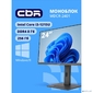 CBR AiO-MDCR-2401 23.8" FHD IPS  (i3-1215U (1.2GHz)  /  8Gb DDR4 3200MHz  (2slot)  /  256Gb SSD PCIe  / Intel UHD Graphics  (support Iris Xe with dual RAM)   /  RJ45  /  Windows 11 Pro )