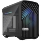 Fractal Design Torrent Nano RGB Black TG Light Tint  /  mITX,  TG  /  1x180mm RGB fan inc.  /  FD-C-TOR1N-02