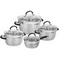 Набор посуды 8 предм.  (кастрюли с / кр 18 / 20 / 24 см,  ковш с / кр 16 см) Prime Rondell RDS-1291