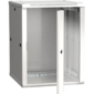 ITK Шкаф LINEA W 18U 600x600 мм дверь стекло,  RAL7035