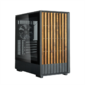 ZALMAN P10 NAMU,  MATX,  BLACK,  WINDOW,  FRONT COVER WALNUT,  2x3.5",  3x2.5",  1xUSB TYPE-C,  1xUSB3.0,  FRONT 2x120mm,  REAR 1x120mm ARGB