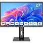Монитор 27" AIWA MD2714 Black  (IPS,  2560x1440,  HDMI+DP+Type C 65W,  1 ms,  178° / 178°,  350 cd / m,  1000:1,  180Hz,  Spk,  Pivot)