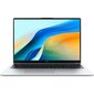 Ноутбук Huawei MateBook D 16 MCLG-X MitchellG-W5651 Core i5 13420H 16Gb SSD512Gb Intel UHD Graphics 16" IPS  (1920x1200) без ОС silver WiFi BT Cam  (53014QLA)