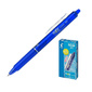 Ручка гелевая Pilot FRIXION CLICKER  (BLRT-FR-7-L) 0.7мм корпус пластик резин. манжета стираемая синий синие чернила +ластик