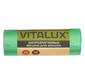 Пакеты мусорные VitAluX Био 60л 10мкм зеленый в рулоне  (упак.:20шт)  (1275)