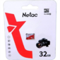 Netac P500 ECO 32GB MicroSDHC C10 up to 80MB / s,  retail pack card only