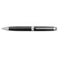 Ручка шариковая Carandache Leman Black lacquered matte SP  (4789.496) латунь лак посеребрение с родиевым напылением