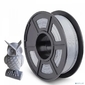 - /  Филамент NVPRINT PLA+ Silver для 3D печати диаметр 1.75мм  длина 330 метров  масса 1 кг
