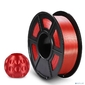- /  Филамент NVPRINT Silk PLA+ Red для 3D печати диаметр 1.75мм  длина 330 метров  масса 1 кг