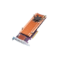 QNAP QM2-4S-240 Quad M.2 SATA SSD expansion card; supports up to four M.2 2280 formfactor M.2 SATA SSDs; PCIe Gen2 x4 host interface; Low-profile bracket pre-loaded,  Low-profile flat and Full-height are bundled