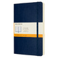 Блокнот Moleskine CLASSIC SOFT EXPENDED QP616EXPB20 Large 130х210мм PU 400стр. линейка мягкая обложка синий сапфир