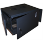 Шкаф настенный Next,  9U 550x450,  металлическая дверь,  черный
