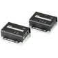 ATEN VE801-AT-G Видео удлинитель HDMI HDBaseT-Lite,  60 метр.,  1xUTP Cat5e,  HDMI+RJ45,  F,  без шнуров,  2xБ.П. 220> 5V,   (по витой паре;;4K-35м.Cat5e / 6;1080p-60м.Cat5e / 6;макс.скор.10.2Gbps;HDMI 3D / Deep Color / 4K)