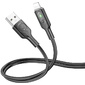 Кабель Hoco U120 iP USB  (m)-Lightning  (m) 1.2м черный коробка