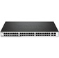 D-Link DGS-1210-52 / F1A,  L2 Smart Switch with 48 10 / 100 / 1000Base-T ports and 4 1000Base-X SFP ports