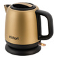Чайник электрический Kitfort KT-6111 1л. 1630Вт золотистый / черный  (корпус: нержавеющая сталь)