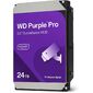 Жесткий диск WD SATA-III 24TB WD240PURP Surveillance Purple Pro  (7200rpm) 512Mb 3.5"