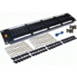 Патч-панель LANMASTER 48 портов,  UTP,  кат.6,  2U