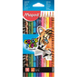 Карандаши цветные Maped Color`Peps 832212 12цв. декорированные карт.кор.