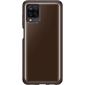 Чехол  (клип-кейс) Samsung для Samsung Galaxy A12 Soft Clear Cover черный  (EF-QA125TBEGRU)