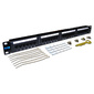 Lanmaster TWT-PP24UTP Патч-панель 24 порта. UTP. кат.5E. 1U