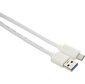 Кабель Buro BHP USB-TPC-3W USB 3.0 A (m) USB Type-C  (m) 3м белый