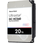 HDD WD SATA 20Tb Ultrastar DC HC560 0F38785 7200 6Gb / s 512Mb 1 year ocs