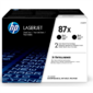 Картридж HP 87X лазерный увеличенной емкости упаковка 2 шт  (2*18000 стр)