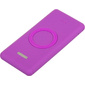 Мобильный аккумулятор Buro BPQ10F 10000mAh 3A QC PD беспроводная зарядка фиолетовый  (BPQ10F18PVL)