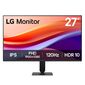 Монитор 27" LG 27U411A-B Black  (IPS,  1920x1080,  D-Sub+HDMI,  5 ms,  178° / 178°,  250 cd / m,  1000:1,  120Hz)