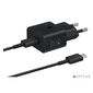 Сетевое зар. / устр. Samsung 25W 3A  (PD) USB Type-C черный  (EP-T2510XBEGEU)