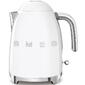 SMEG KLF03WHEU Чайник электрический,  1.7л,  2400Вт,  корпус из нержавеющей стали,  белый