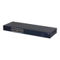 DAHUA DH-SF1016 16-портовый неуправляемый коммутатор,  16xRJ45 100Mb,  коммутация 3.2 Гбит / с,  MAC-таблица 8К,  металл