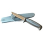 Нож Morakniv Basic 511  (14047) стальной разделочный лезв.91мм прямая заточка голубой / серый
