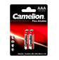 Батарея Camelion Plus Alkaline LR03-BP2 AAA 1250mAh  (2шт) блистер