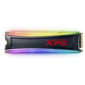 ADATA SPECTRIX S40G RGB SSD 256GB,  3D TLC,  M.2  (2280),  PCIe Gen 3.0 x4,  NVMe,  R3500 / W1200,  TBW 160